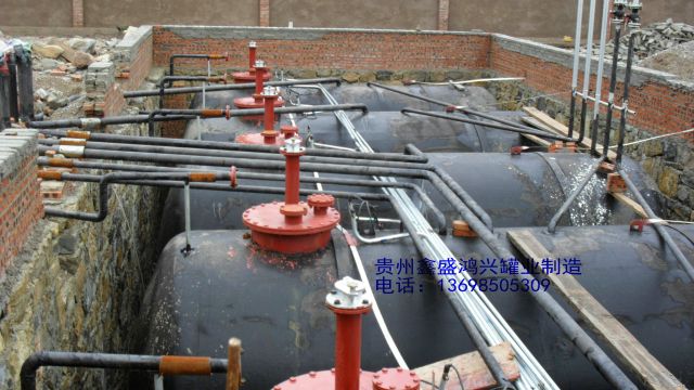 毕节地埋防腐油罐