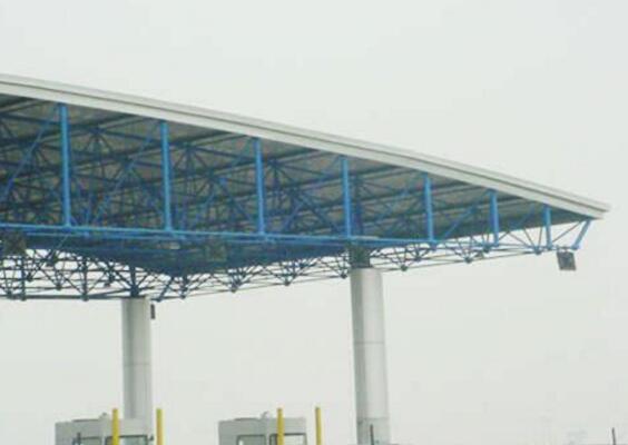 高速公路收费站网架